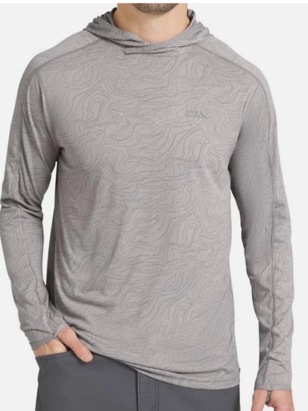 Eddie Bauer Men's Solarfoil Light Hoodie NEW